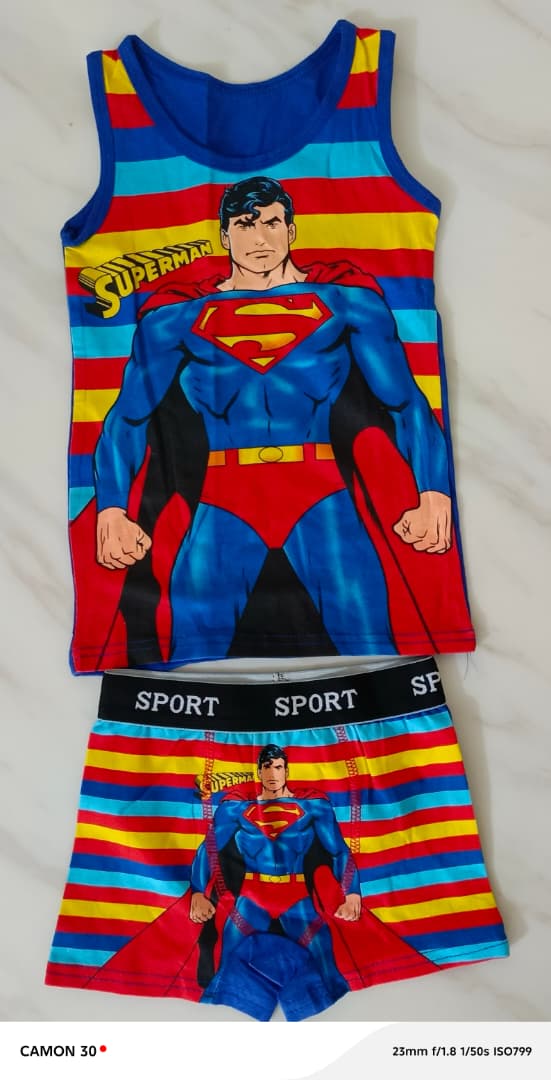 – Débardeur + Short Lightning McQueen