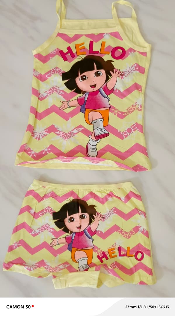 – Débardeur + Short Lightning McQueen
